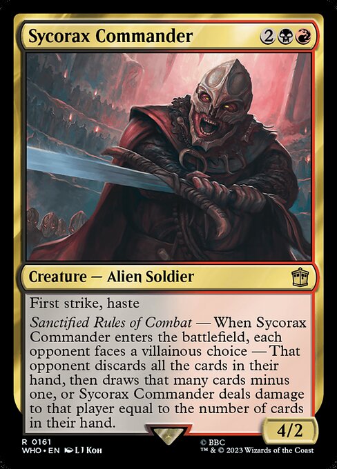 Sycorax Commander (Doctor Who)