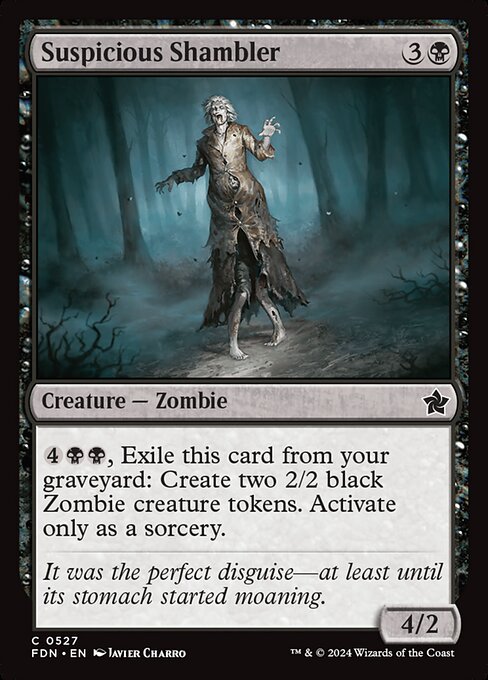 Suspicious Shambler (Foundations)