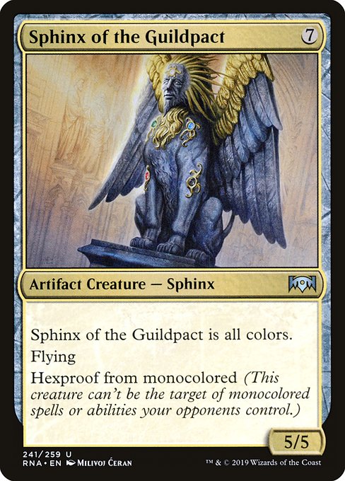 Sphinx of the Guildpact (Ravnica Allegiance)