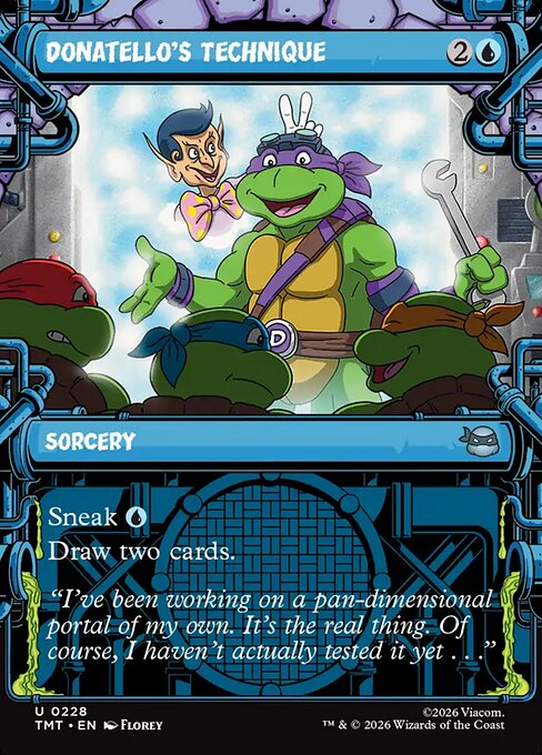 Donatello's Technique (Teenage Mutant Ninja Turtles)