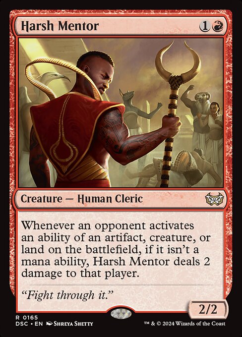 Harsh Mentor (Duskmourn: House of Horror Commander)