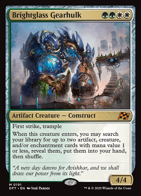 Brightglass Gearhulk (Aetherdrift)