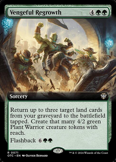Vengeful Regrowth (Outlaws of Thunder Junction Commander)