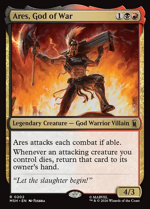 Ares, God of War (Marvel Super Heroes)