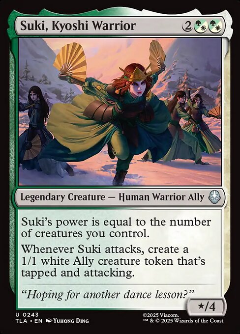 Suki, Kyoshi Warrior (Avatar: The Last Airbender)