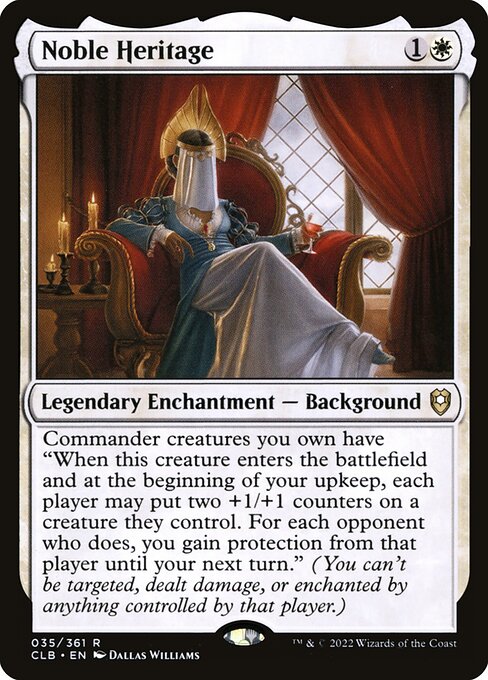 Noble Heritage (Commander Legends: Battle for Baldur's Gate)