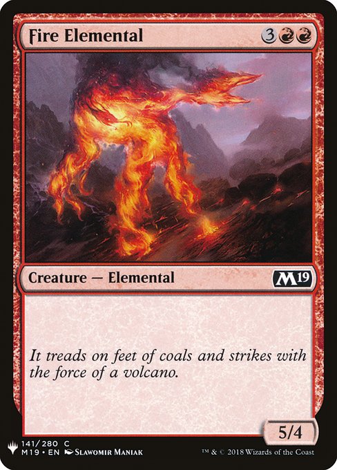 Fire Elemental (The List)