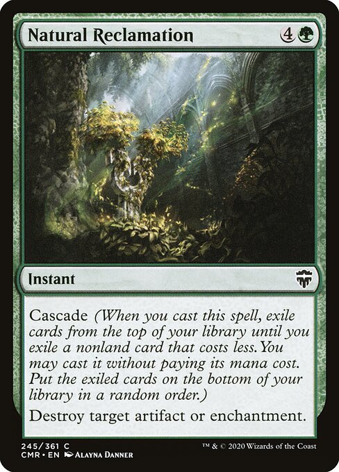 Natural Reclamation (Commander Legends)