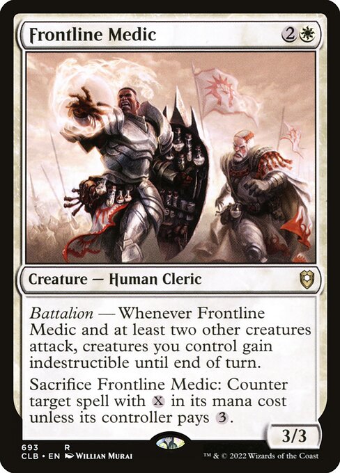 Frontline Medic (Commander Legends: Battle for Baldur's Gate)