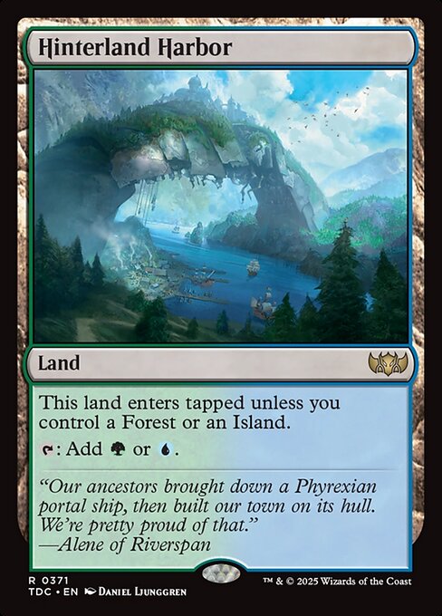 Hinterland Harbor (Tarkir: Dragonstorm Commander)