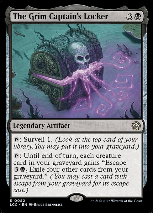 The Grim Captain's Locker (The Lost Caverns of Ixalan Commander)