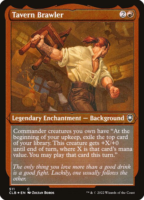 Tavern Brawler (Commander Legends: Battle for Baldur's Gate)