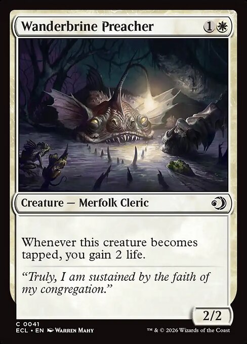 Wanderbrine Preacher (Lorwyn Eclipsed)