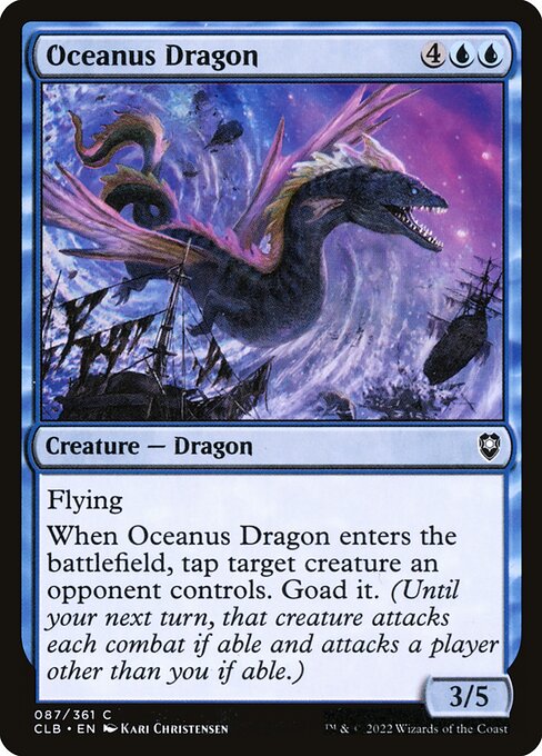 Oceanus Dragon (Commander Legends: Battle for Baldur's Gate)