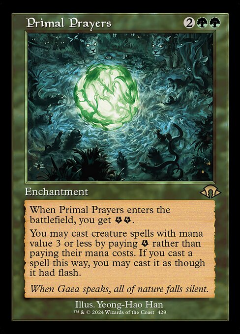 Primal Prayers (Modern Horizons 3)