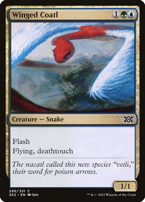 Winged Coatl (Double Masters 2022)