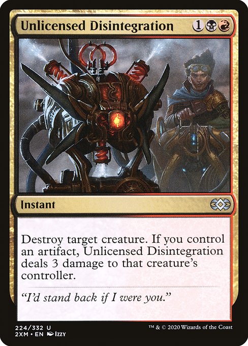 Unlicensed Disintegration (Double Masters)