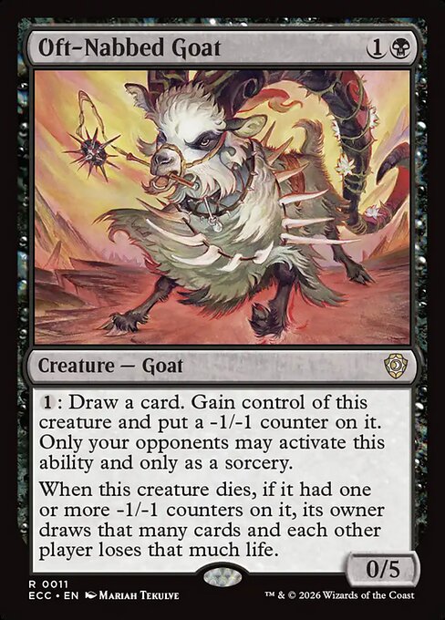 Oft-Nabbed Goat (Lorwyn Eclipsed Commander)