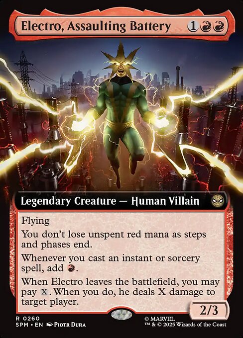Electro, Assaulting Battery (Marvel's Spider-Man)