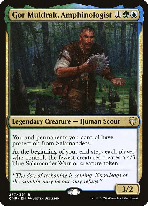 Gor Muldrak, Amphinologist (Commander Legends)