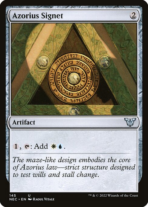 Azorius Signet (Neon Dynasty Commander)