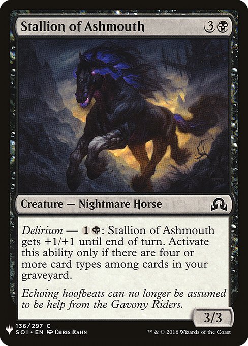 Stallion of Ashmouth (The List)