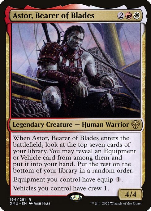 Astor, Bearer of Blades (Dominaria United)
