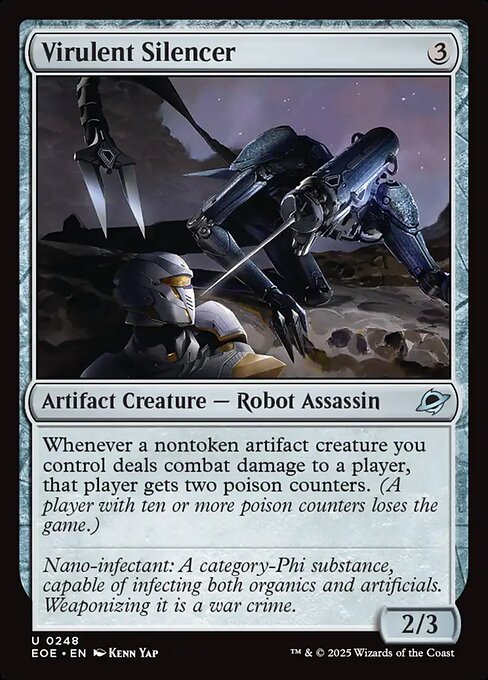 Virulent Silencer (Edge of Eternities)