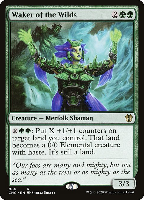 Waker of the Wilds (Zendikar Rising Commander)