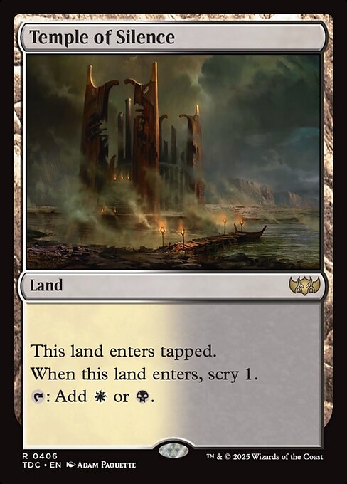 Temple of Silence (Tarkir: Dragonstorm Commander)