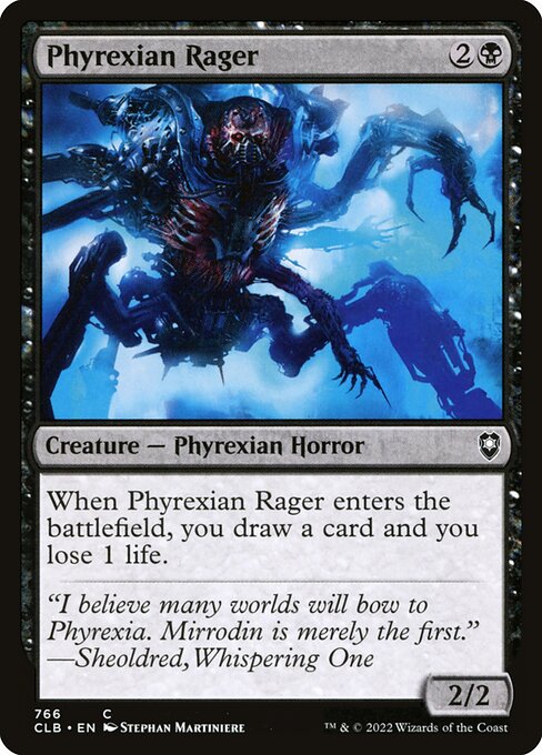 Phyrexian Rager (Commander Legends: Battle for Baldur's Gate)