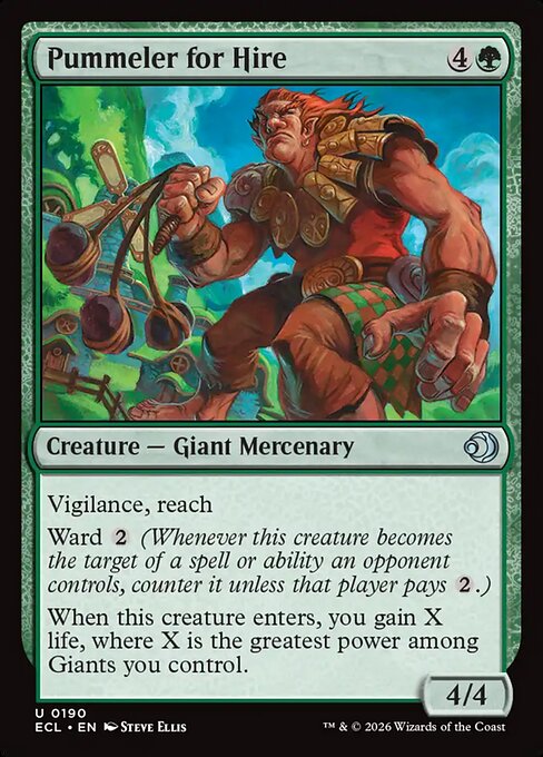 Pummeler for Hire (Lorwyn Eclipsed)