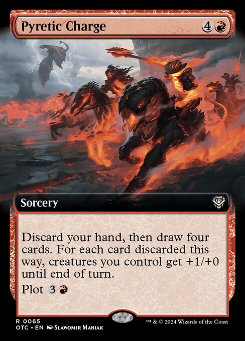 Pyretic Charge (Outlaws of Thunder Junction Commander)