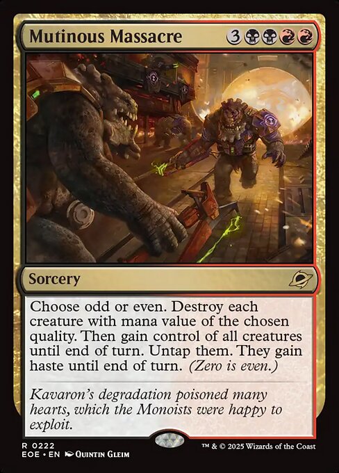 Mutinous Massacre (Edge of Eternities)