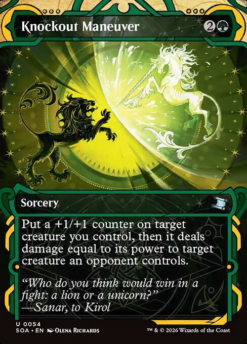 Knockout Maneuver (Secrets of Strixhaven Mystical Archive)