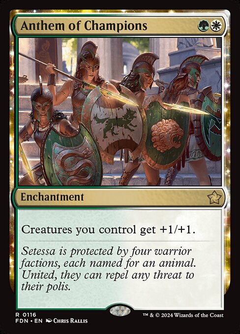 Anthem of Champions (Foundations)