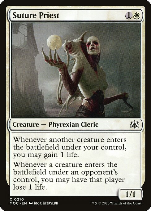 Suture Priest (March of the Machine Commander)