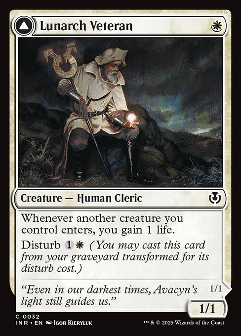 Lunarch Veteran // Luminous Phantom (Innistrad Remastered)