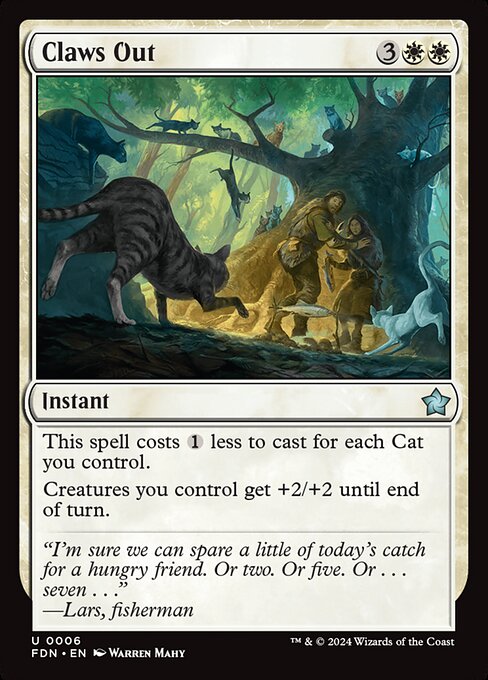 Claws Out (Foundations)