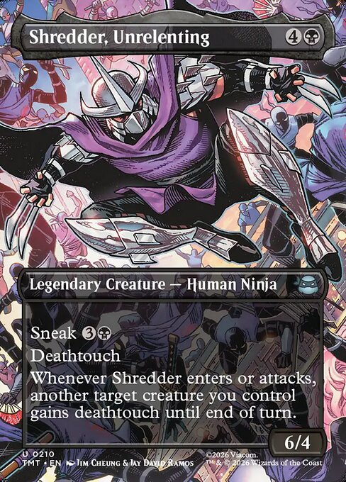 Shredder, Unrelenting (Teenage Mutant Ninja Turtles)