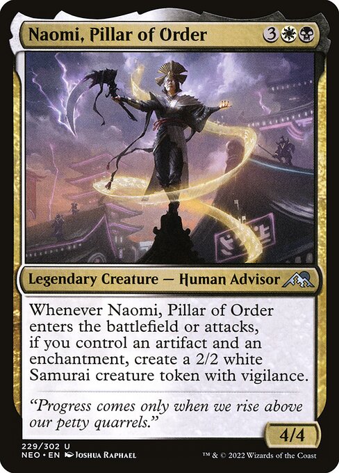 Naomi, Pillar of Order (Kamigawa: Neon Dynasty)