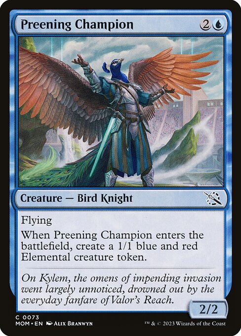 Preening Champion (March of the Machine)
