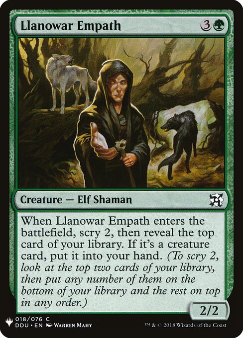 Llanowar Empath (The List)