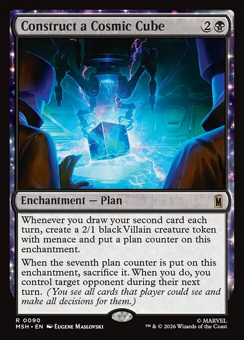 Construct a Cosmic Cube (Marvel Super Heroes)