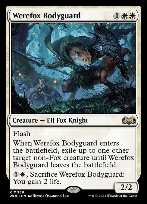 Werefox Bodyguard (Wilds of Eldraine)