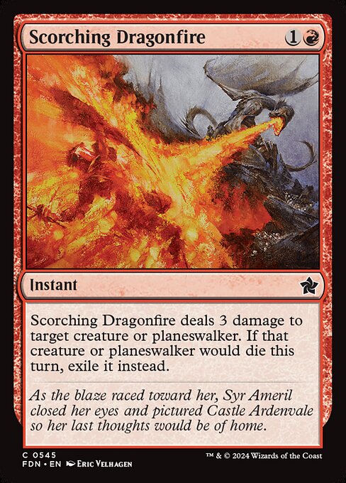 Scorching Dragonfire (Foundations)