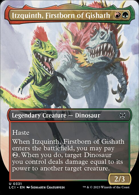 Itzquinth, Firstborn of Gishath (The Lost Caverns of Ixalan)