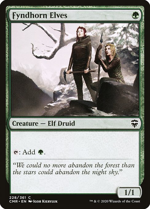 Fyndhorn Elves (Commander Legends)