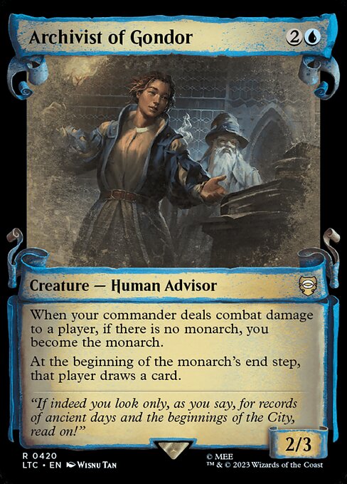 Archivist of Gondor (Tales of Middle-earth Commander)
