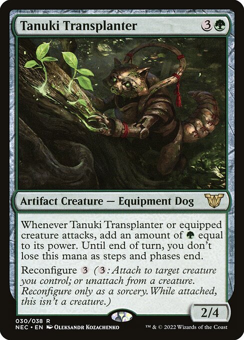 Tanuki Transplanter (Neon Dynasty Commander)